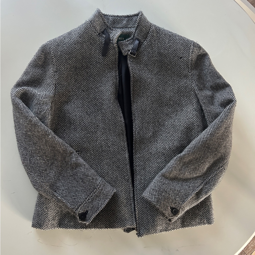 Ralph Lauren Wool Herringbone Jacket